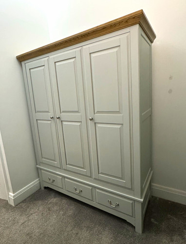 Grey wardrobe door - wardrobe, 3