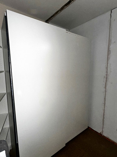 White freestanding door - white,