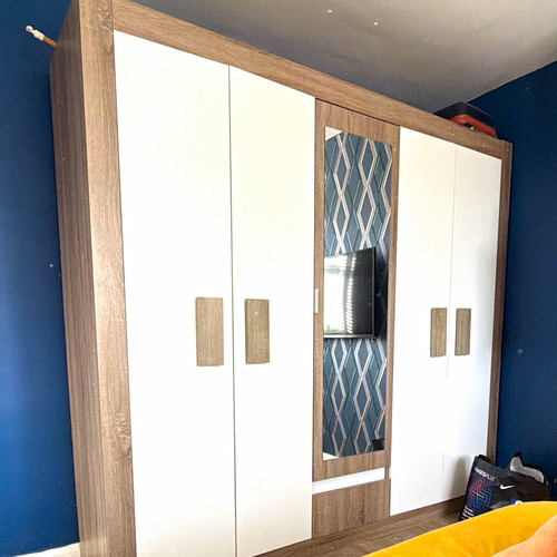 White medium wood - white,
