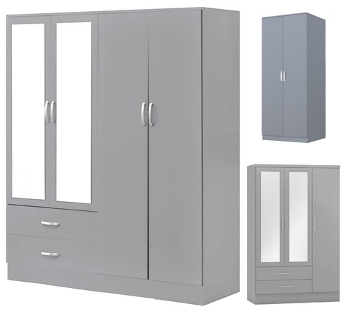 High gloss bedroom - gloss, furniture