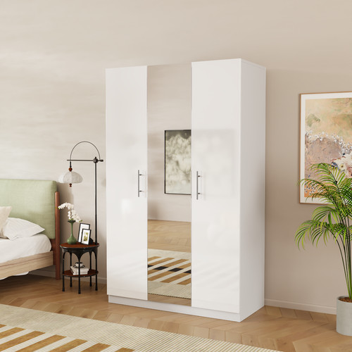 Mirrored door high gloss - mirrored,