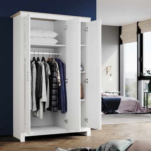 Door wardrobe with shelves - door,