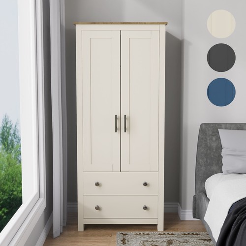 Door wardrobe with - 2, drawers