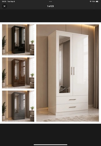 Door wardrobe with drawers - 2,