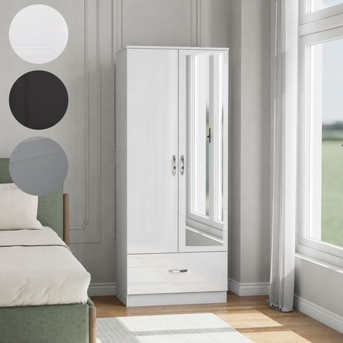 Wooden door wardrobe - 2, with