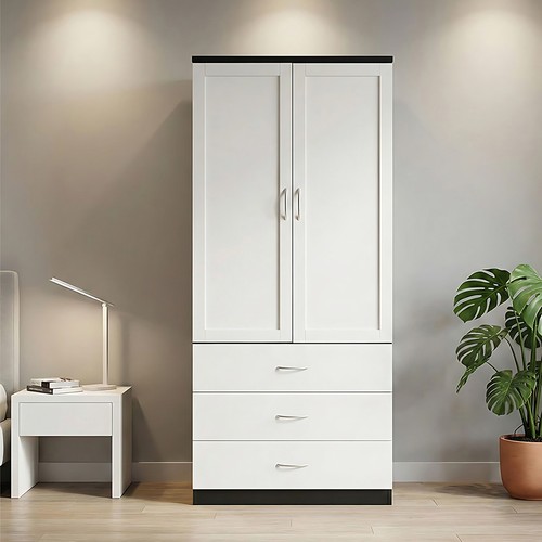 Wood wardrobe door drawer - door,