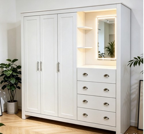 Door wardrobe with - 3,