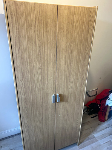 Light wood effect - light, door