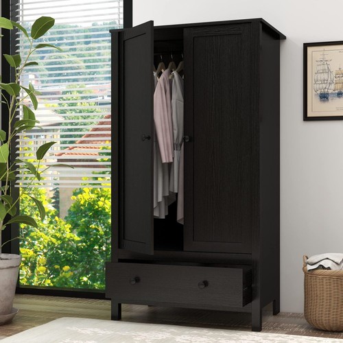Modern double wardrobe door - wardrobe,