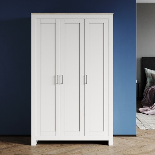 Door wardrobe matt - 3, white