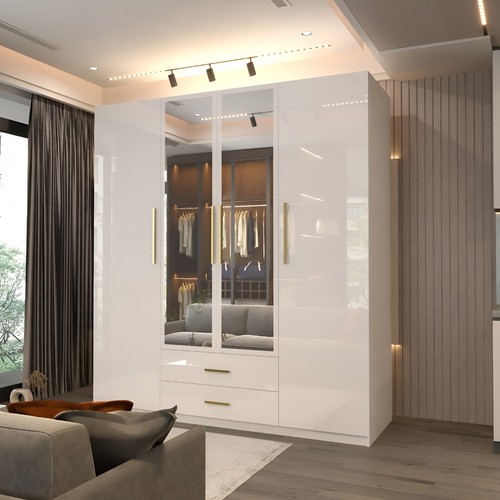 High gloss door hinged - 4,