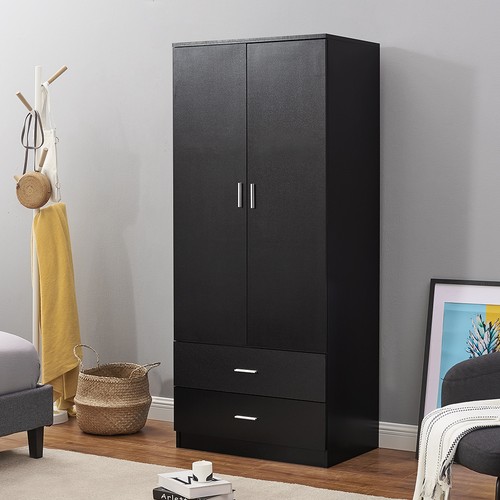 Black door drawer wardrobe - 2,