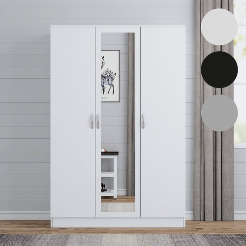 Wooden door wardrobe with - 3,