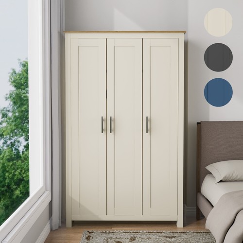 Wooden door wardrobe with - 3,
