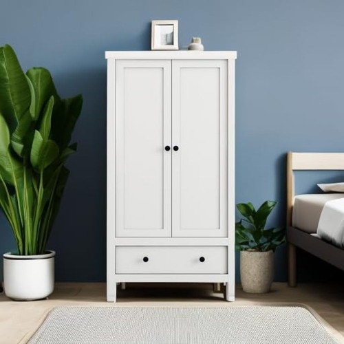 Door wardrobe with drawer - 2,