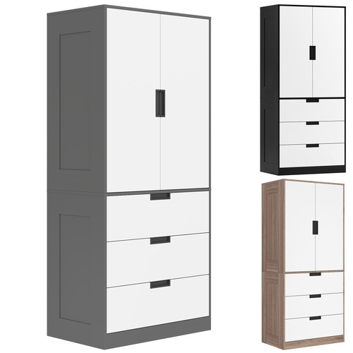 Homcom door wardrobe modern - door,