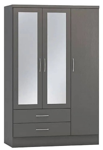 High gloss door wardrobe - 3,