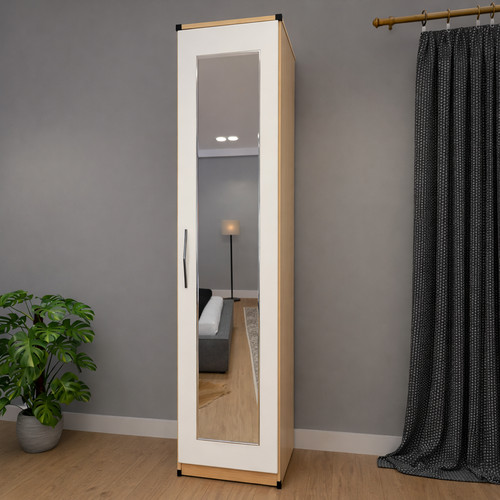 Door lady wardrobe with - door,