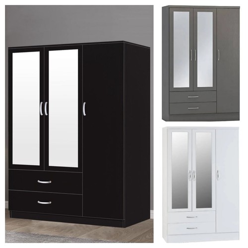Modern 3door wardrobe with - wardrobe,