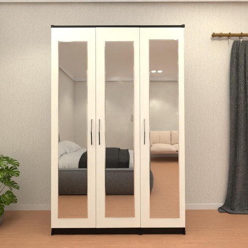 Door mirrored wardrobe - 3,